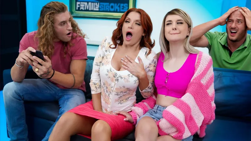 Сквирт за обеденным столом и семейные фантазии вчетвером